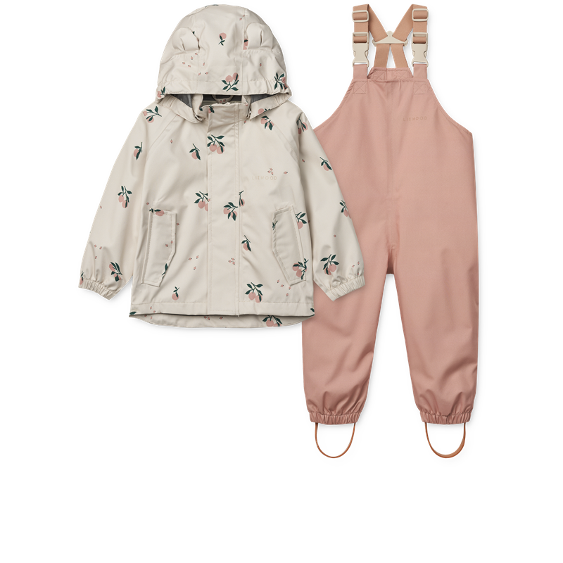 Liewood Regenbekleidung Pedia Peach/Sea Shell