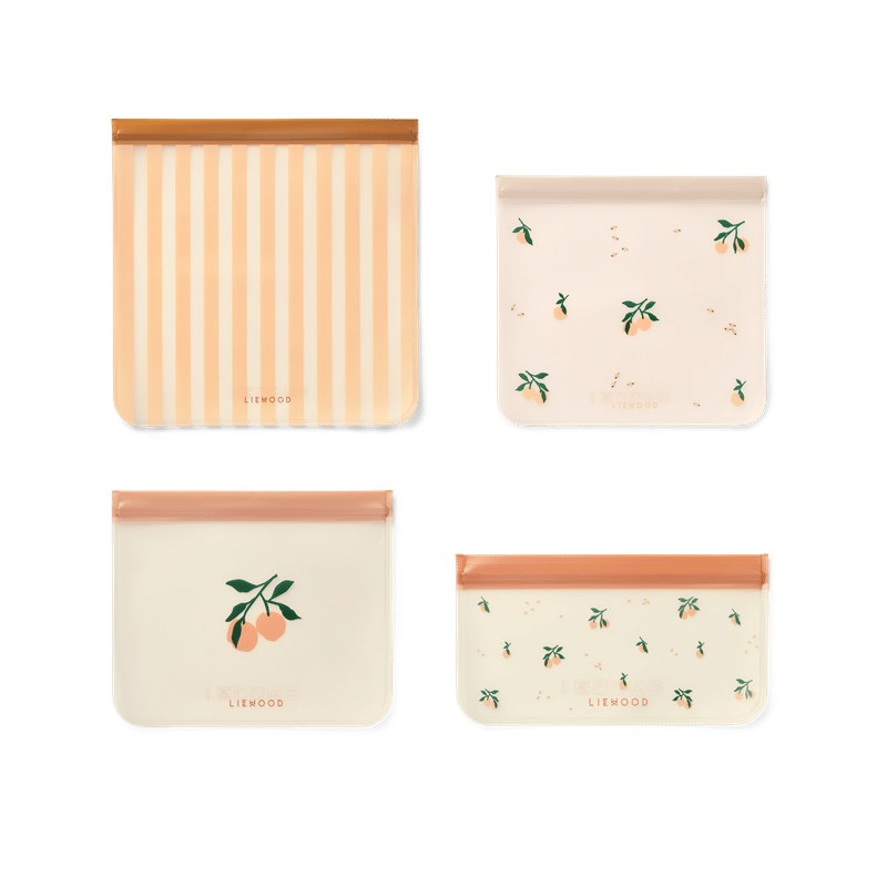 Liewood Travelbag Clive 4-Pack Peach / Sea shell – Bild 3