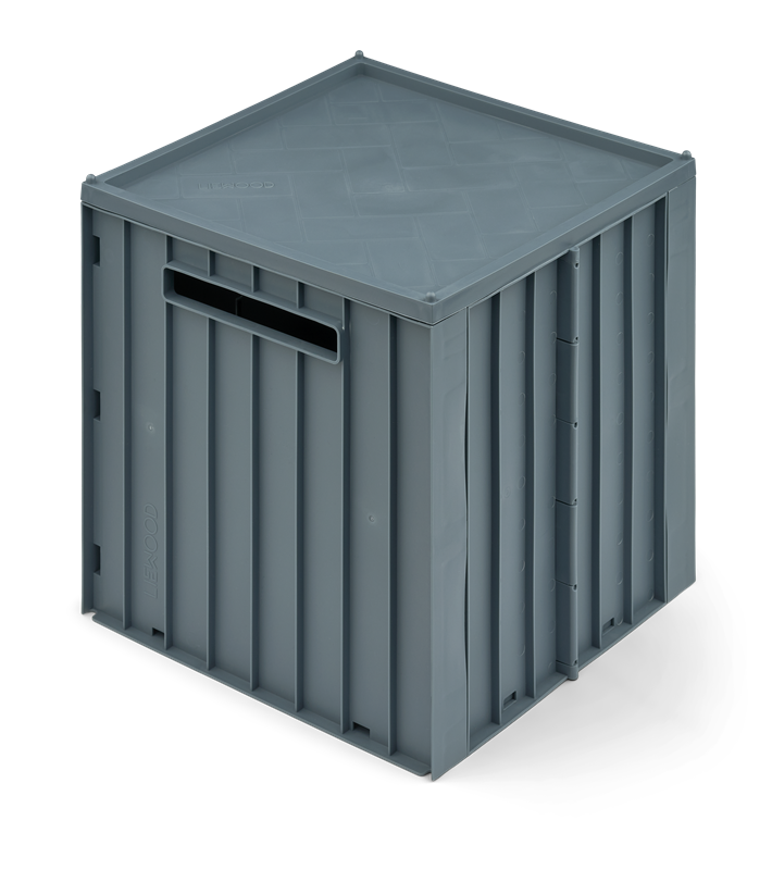 Liewood Elijah Aufbewahrungsbox mit Deckel Whale Blue