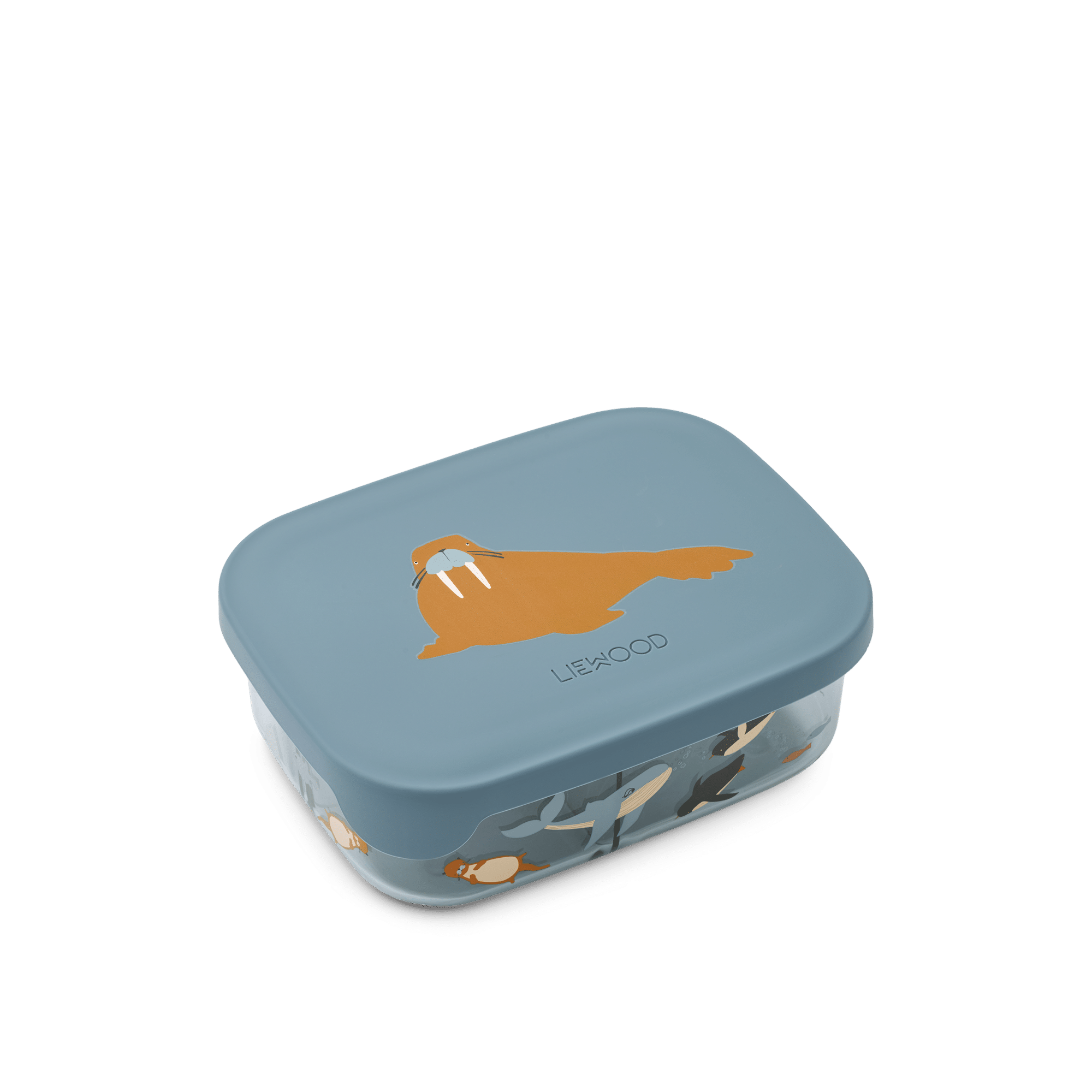 Liewood Lunchbox Arthur Tritan Arctic Sea / Ocean View