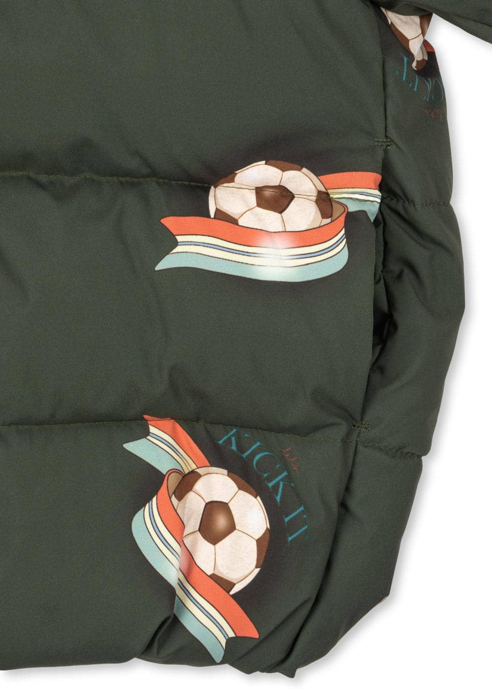 Konges SLØJD Nuka Winterjacke Green / Kick It – Bild 5