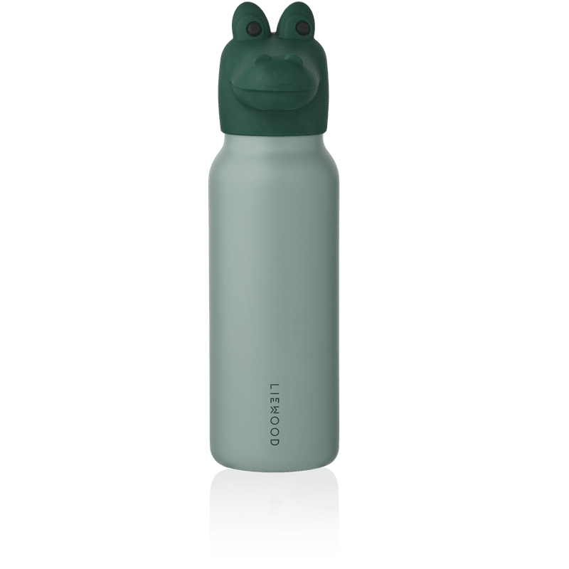 Liewood Falk Trinkflasche 350ml Crocodile Peppermint / Garden Green