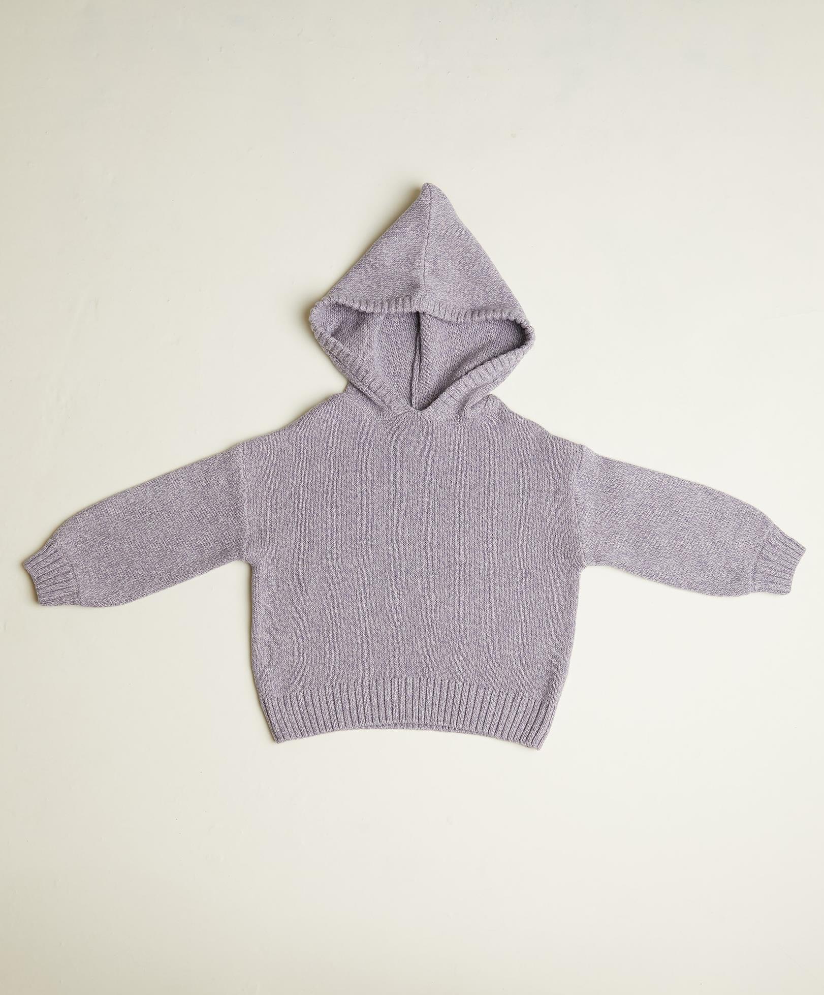Claude & Co Harley Flieder Kapuzenpullover