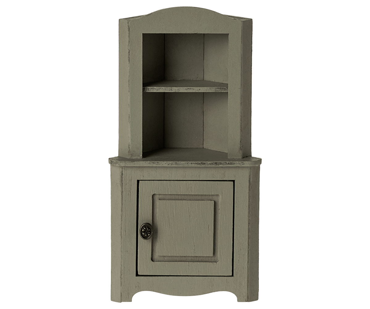 Maileg Eckschrank, Maus - Hellgrün
