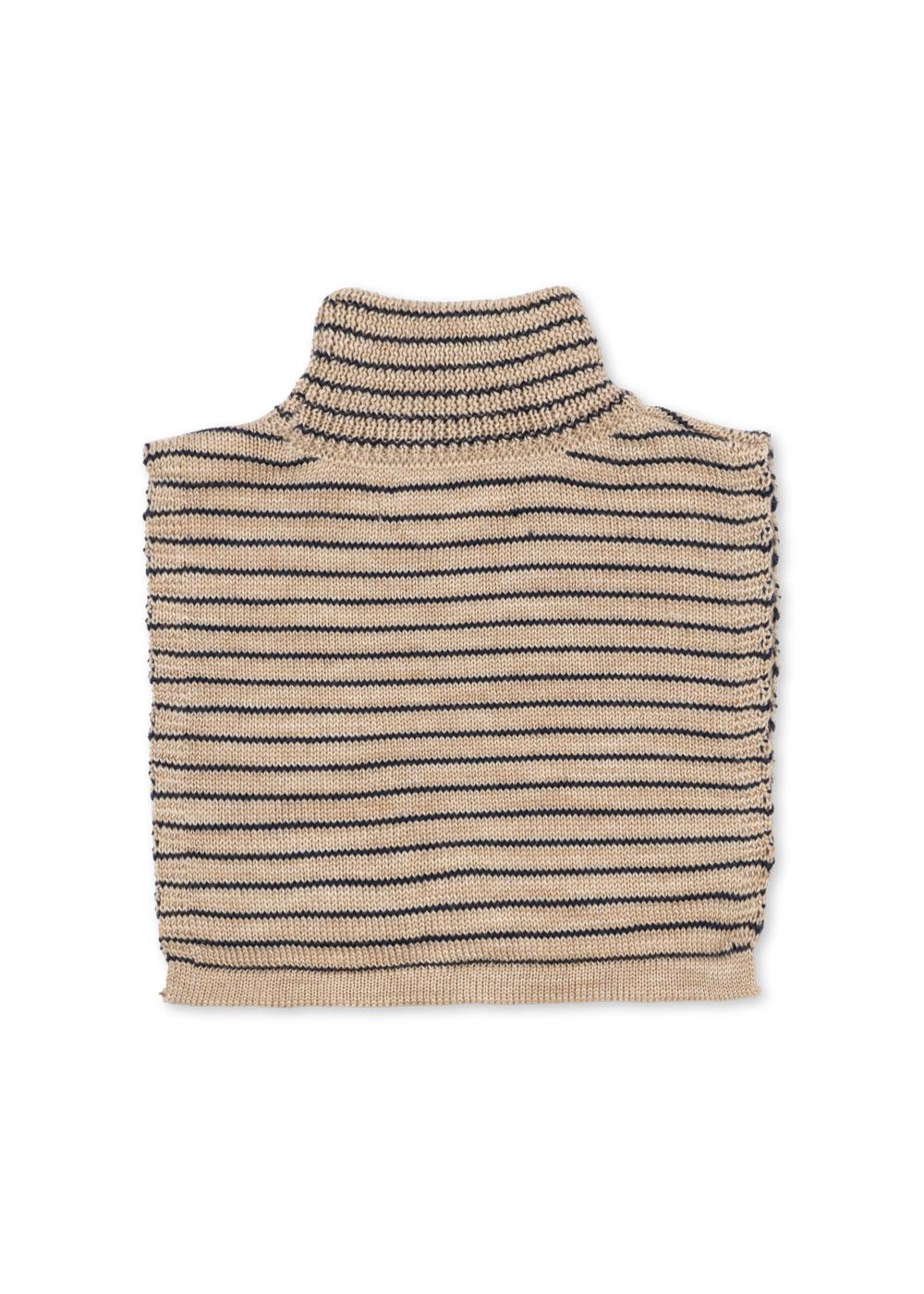 KONGES SLØJD Louli Halswärmer Stripe Bluie – Bild 4