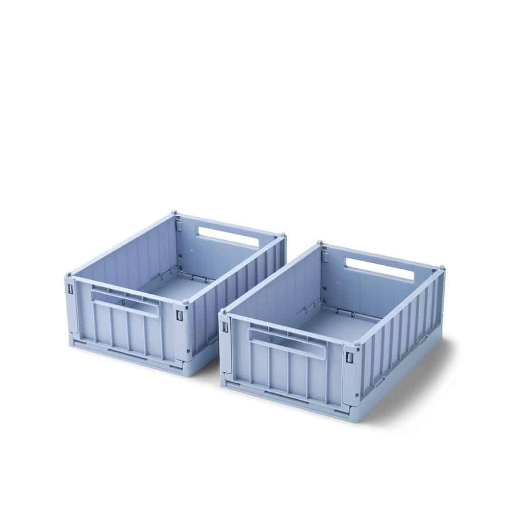 Liewood Weston Aufbewahrungsbox 2er Pack Small Dusty Lavender