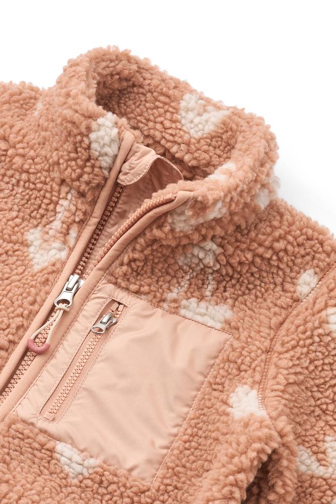Liewood Nolan Pile Jacke Sweethearts / Pale Tuscany – Bild 3