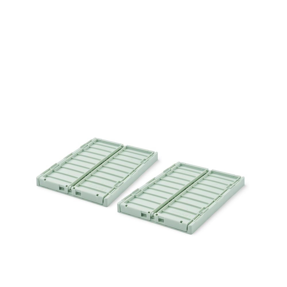 Liewood Weston Aufbewahrungsbox 2er Pack Small Light Peppermint – Bild 2