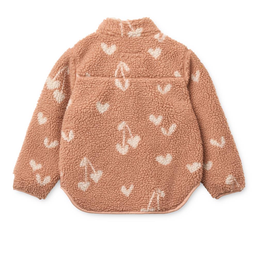 Liewood Nolan Pile Jacke Sweethearts / Pale Tuscany – Bild 4
