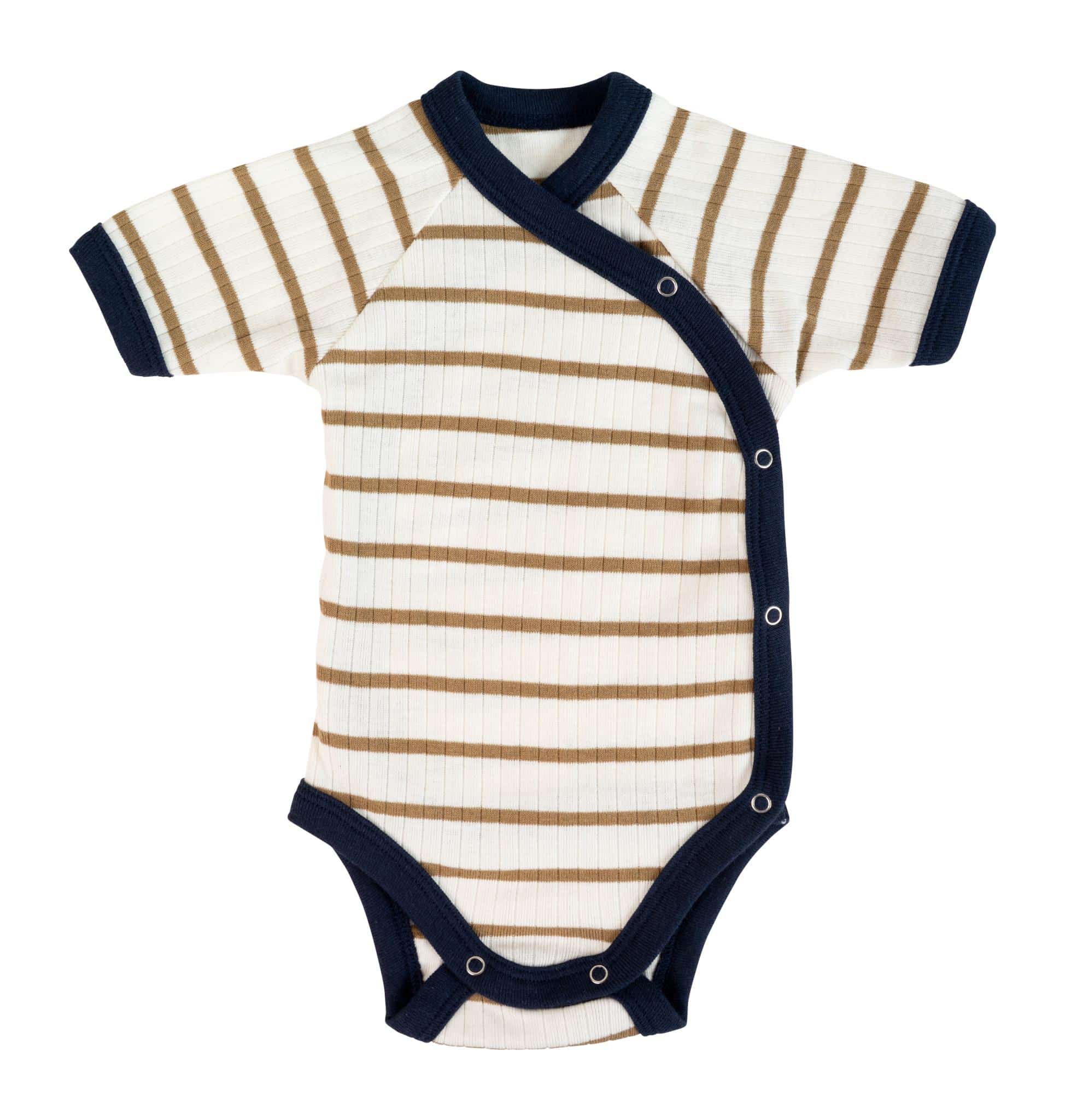 Minimalisma Nola Kurzarmbody Lark Stripes