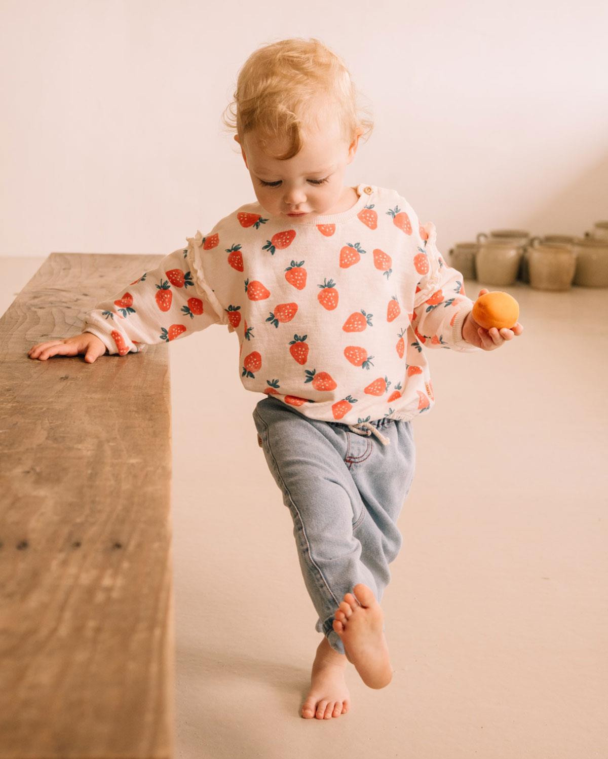 Buho Baby Hose Denim Bleach – Bild 2