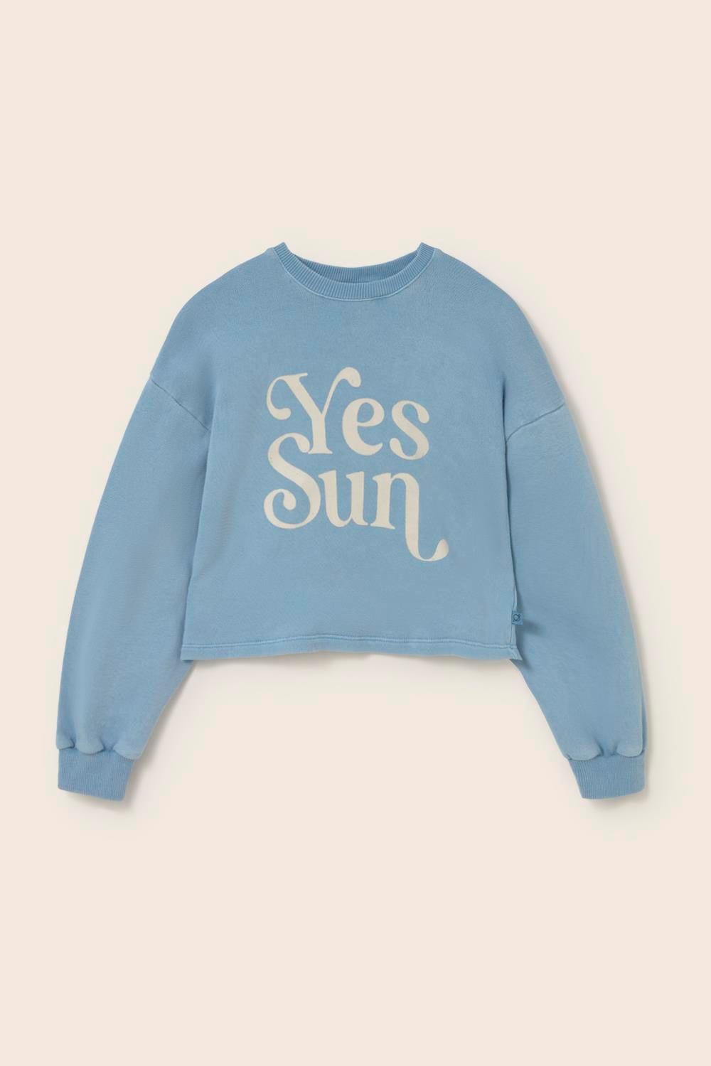 Cozmo Vega Sweatshirt Blue cotton fleece
