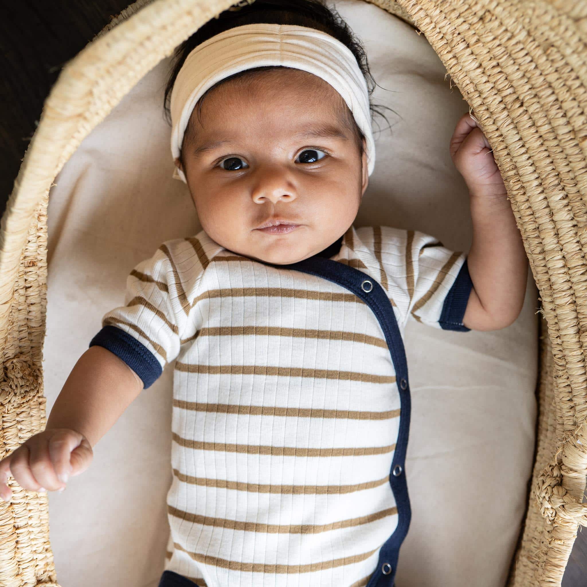Minimalisma Nola Kurzarmbody Lark Stripes – Bild 2