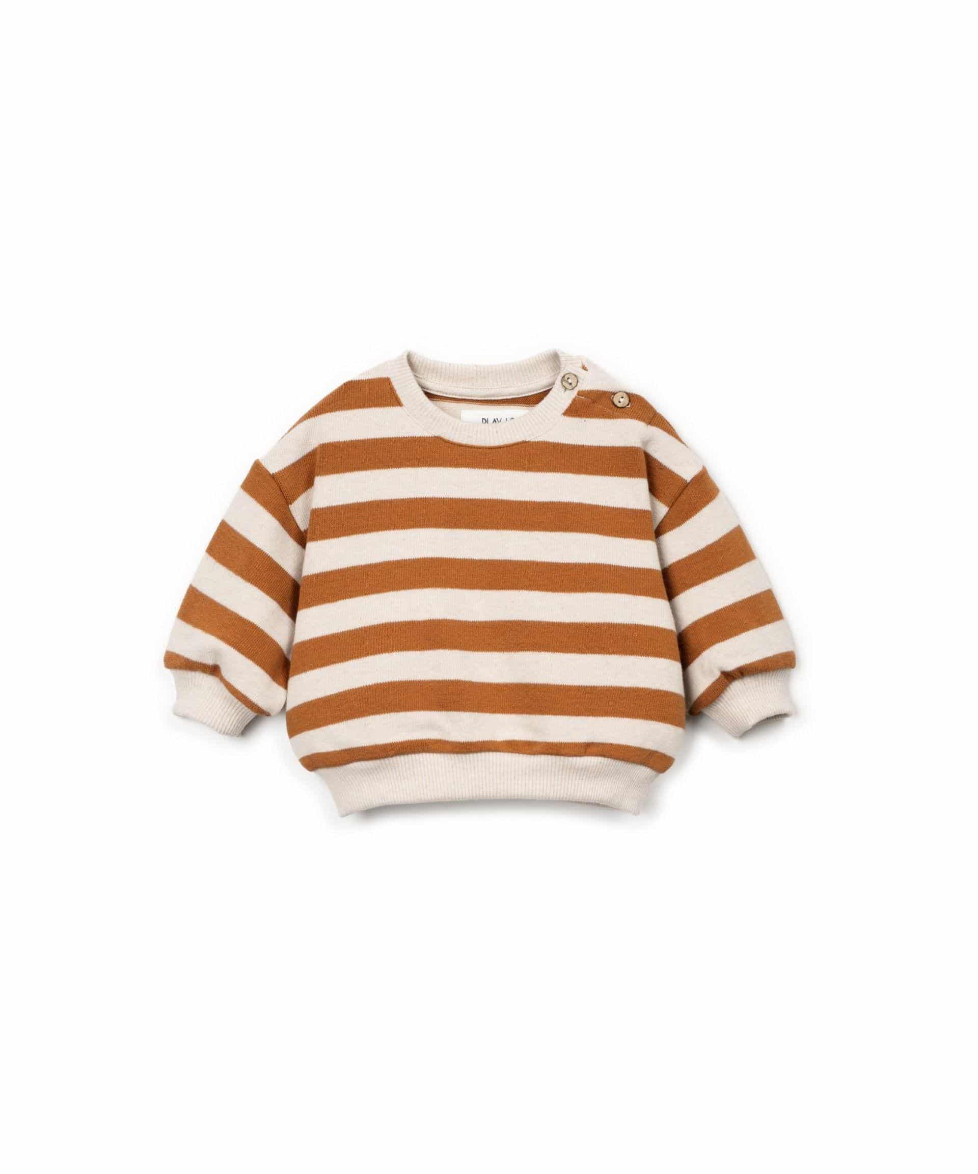 Play Up gestreifter Pullover Pot – Bild 2