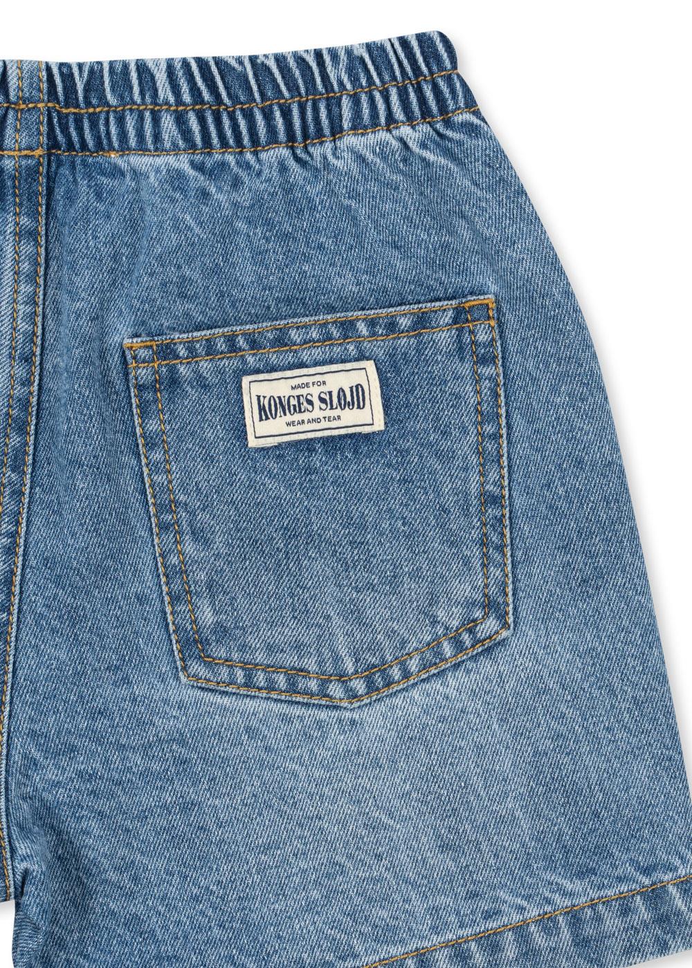 KONGES SLØJD Magot Shorts Denim Blue – Bild 3