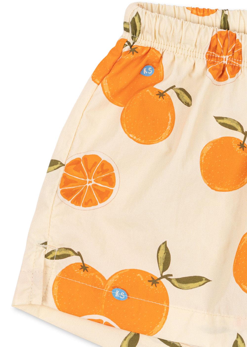 Konges Sløjd Pomio Badeshorts Arancia Blu – Bild 4
