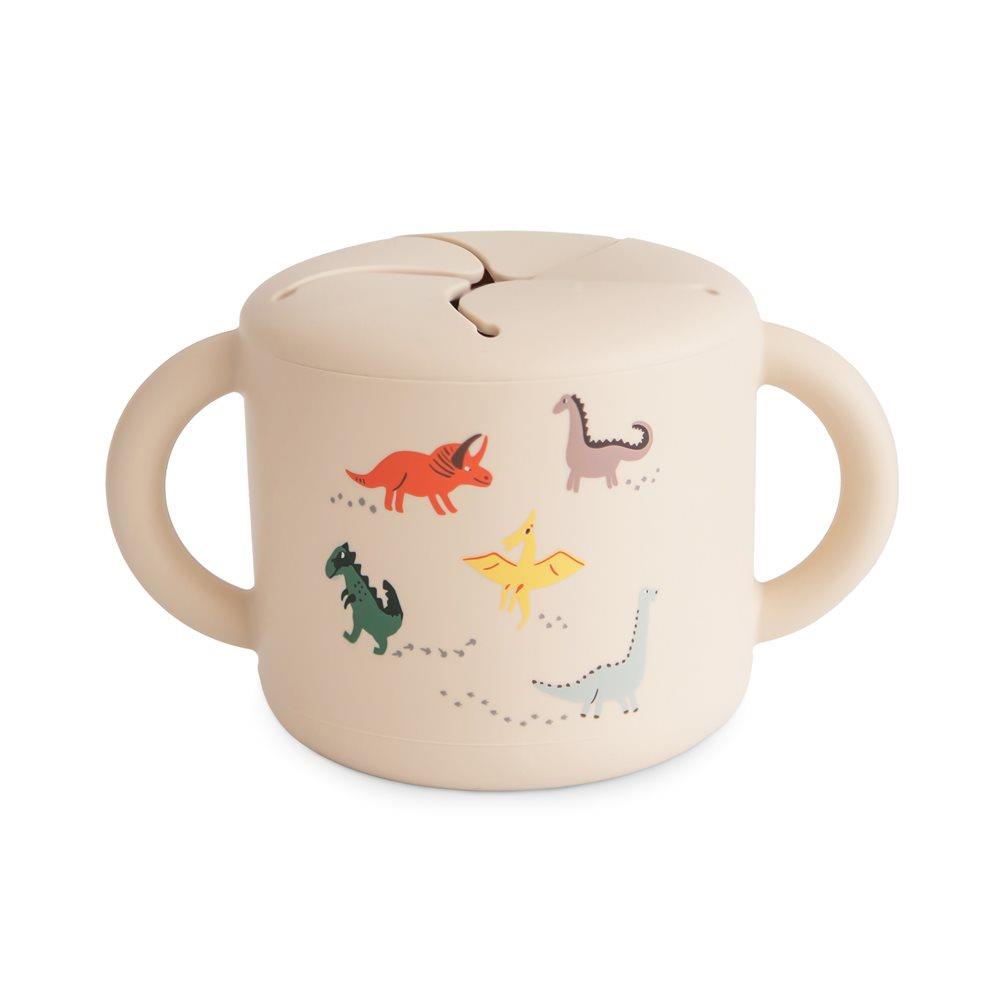 Mushie Snack Becher Dino