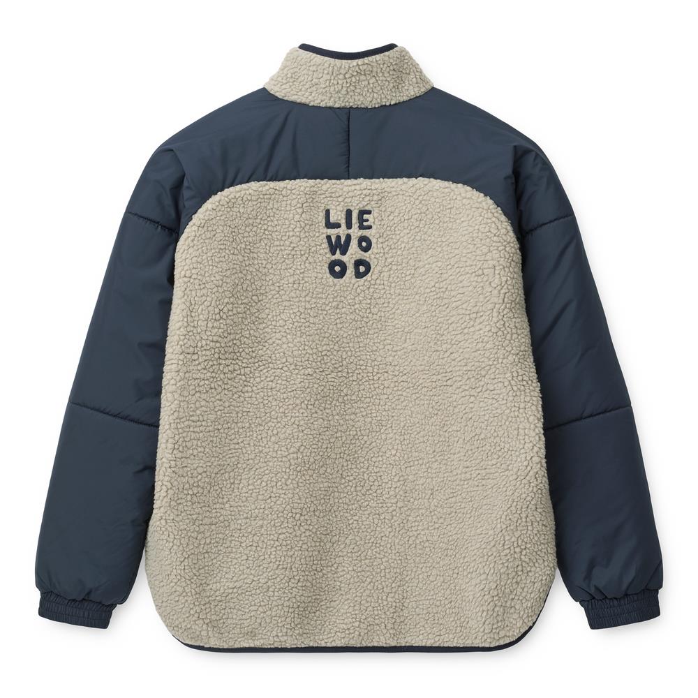 Liewood Runa Jacke für Erwachsene Mist / Classic Navy – Bild 2