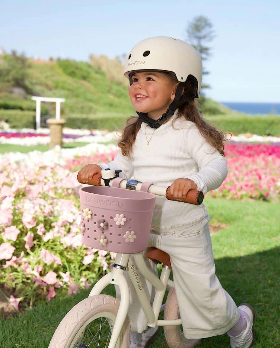 Banwood Korb Pin & Ride Dusty Rose – Bild 2
