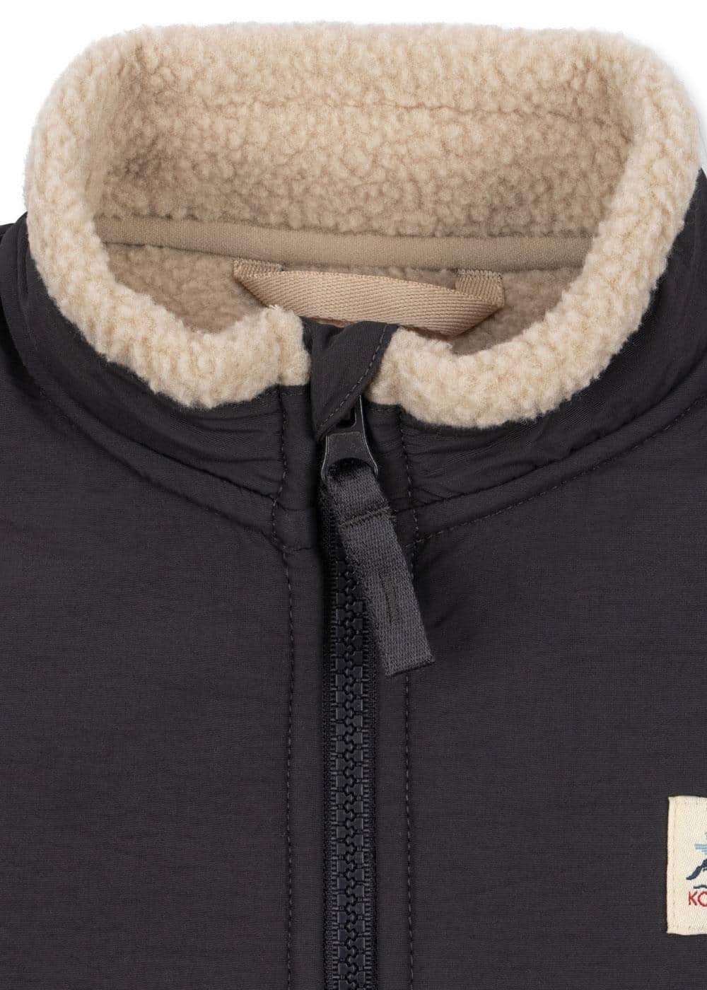 Konges SLØJD Flynn Fleece Jacke Oxford Tan – Bild 3