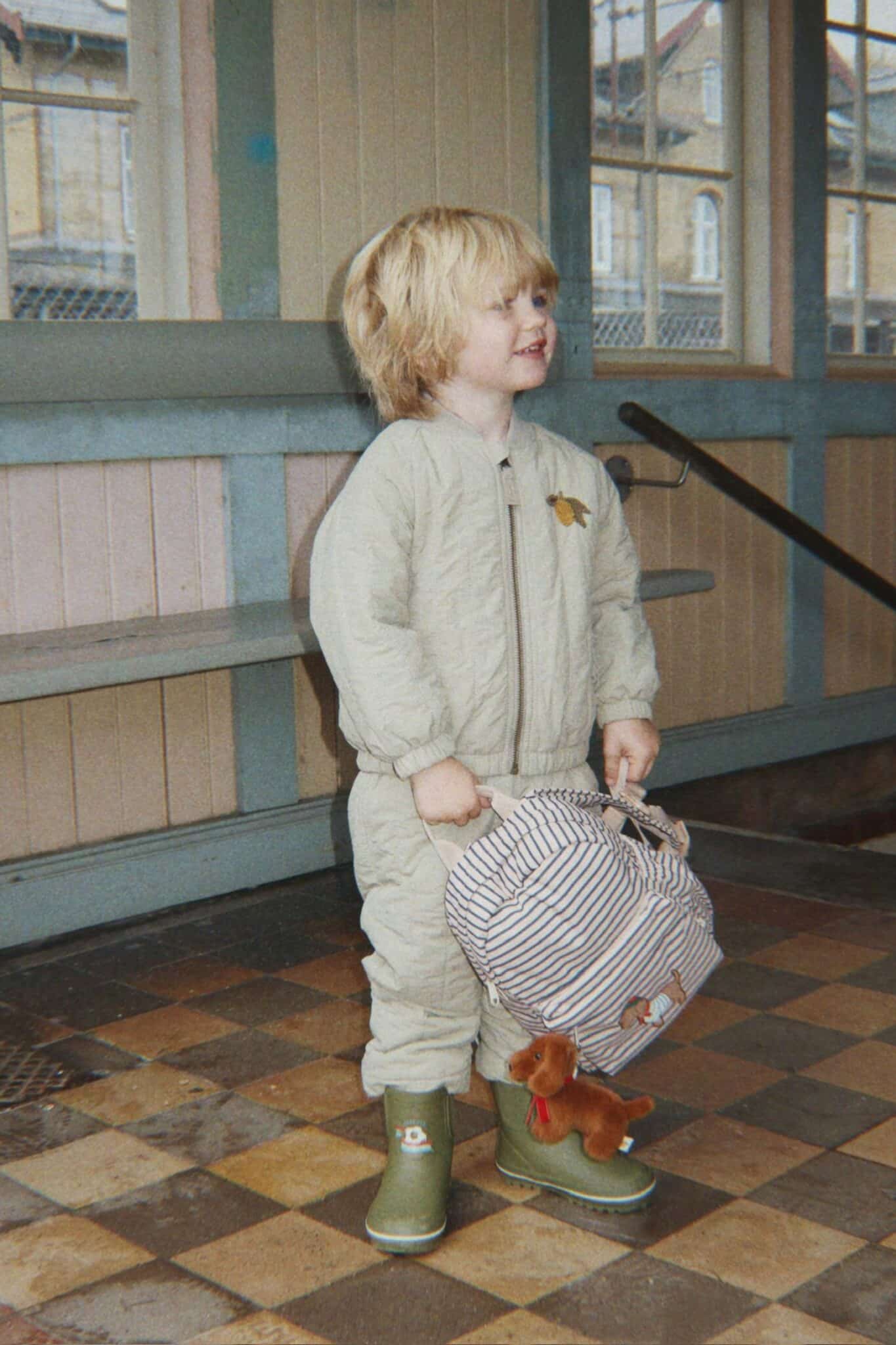 KONGES SLØJD Nohr Mini Rucksack Stripe La Mer – Bild 3