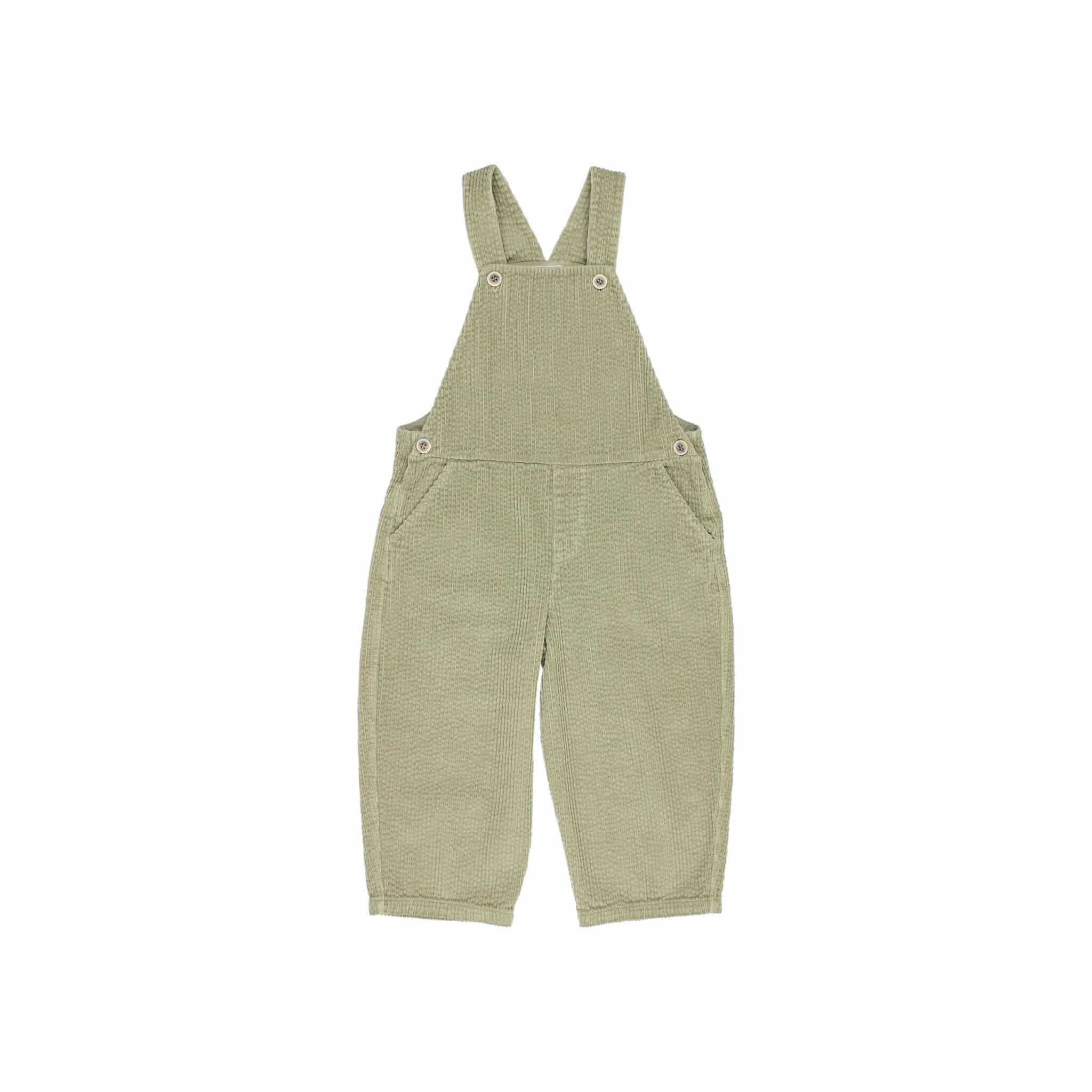 Buho Cord Latzhose Grean Tea