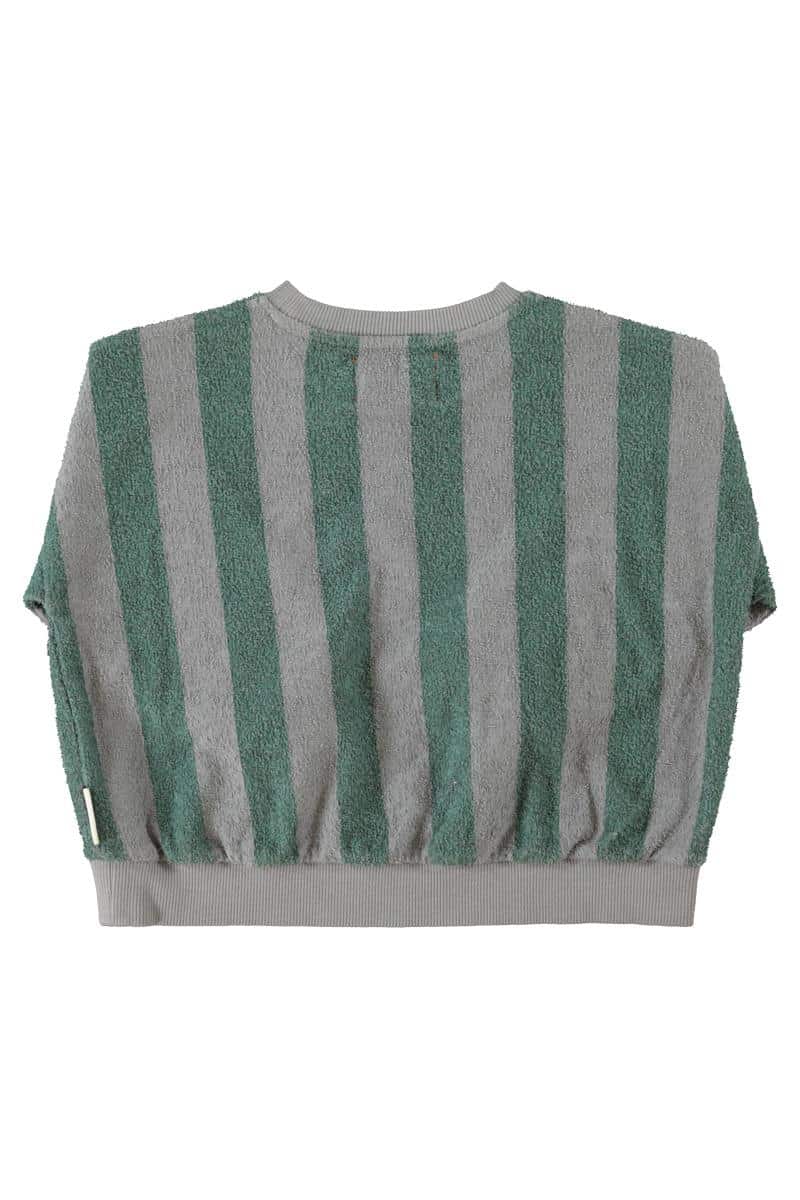 Piupiuchick Unisex Sweatshirt Grey and Green – Bild 3