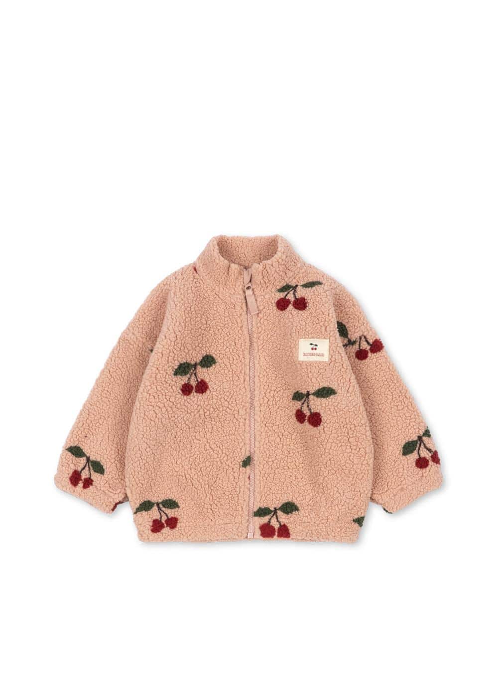 Konges SLØJD Jody Teddy Jacke Ma Grand Cerise Blush