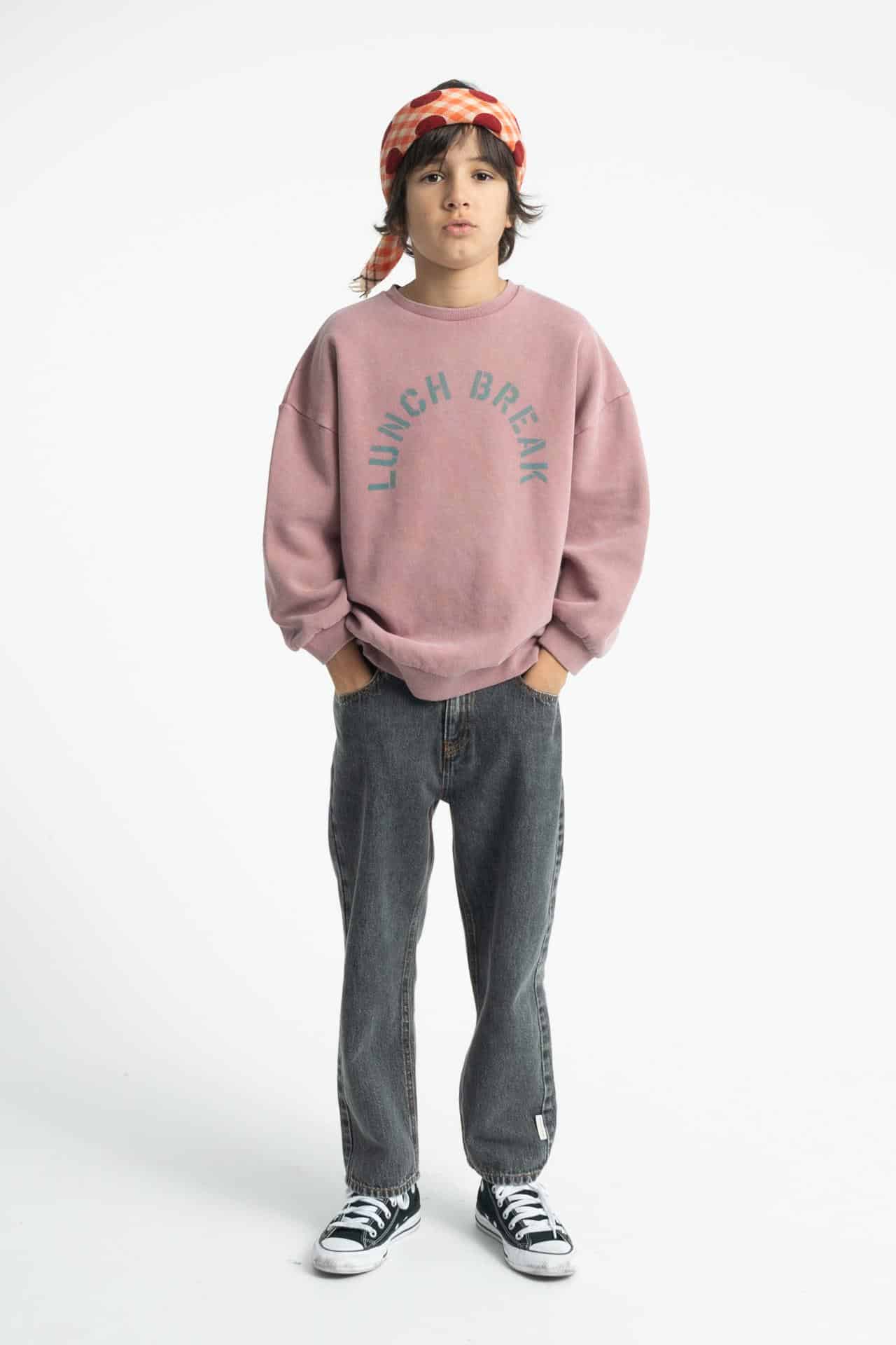 Piupiuchick Oversized Sweatshirt Pink – Bild 3