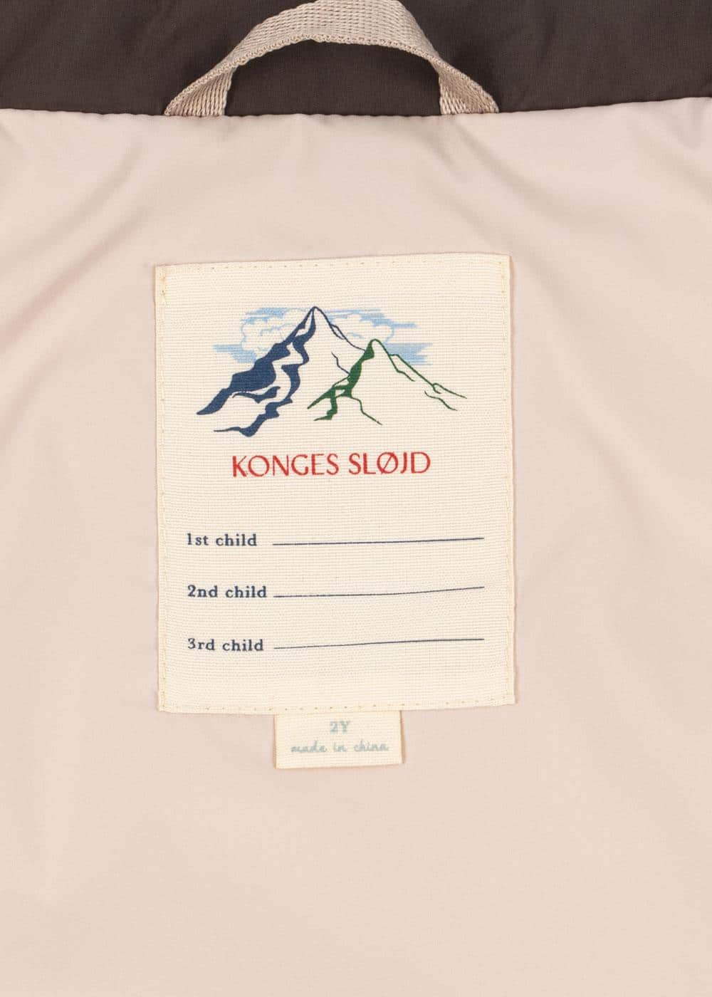 Konges SLØJD Alpi Weste Chocolate Brown – Bild 3