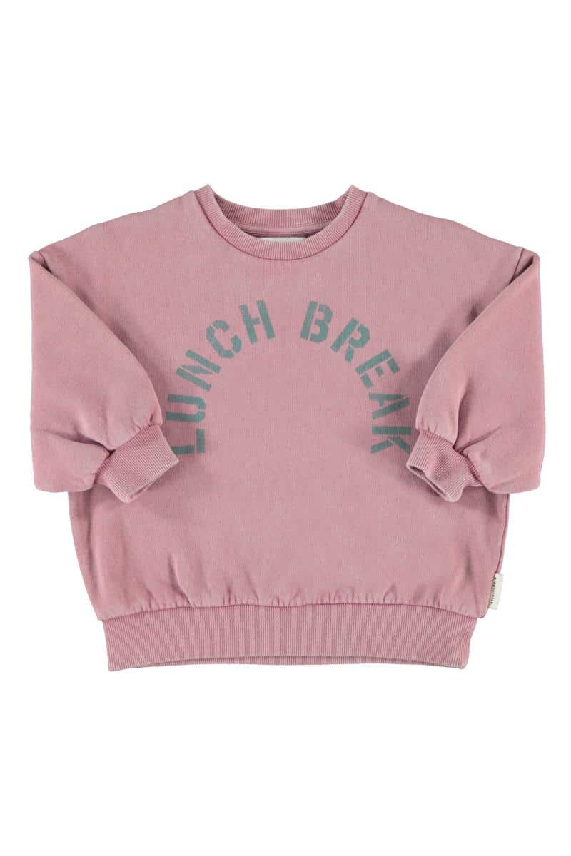 Piupiuchick Oversized Sweatshirt Pink