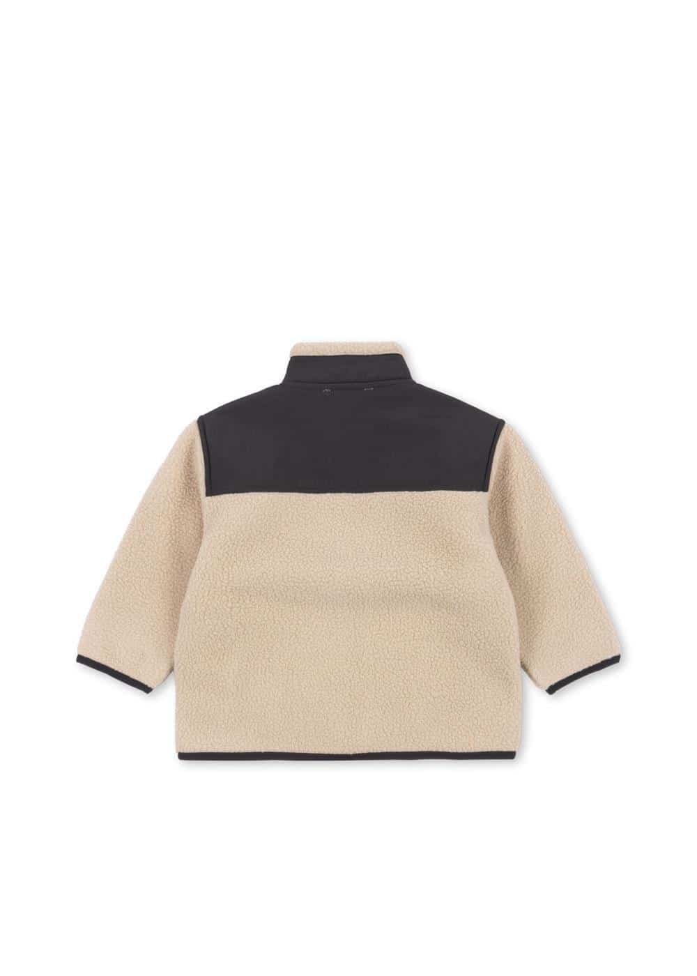 Konges SLØJD Flynn Fleece Jacke Oxford Tan – Bild 2