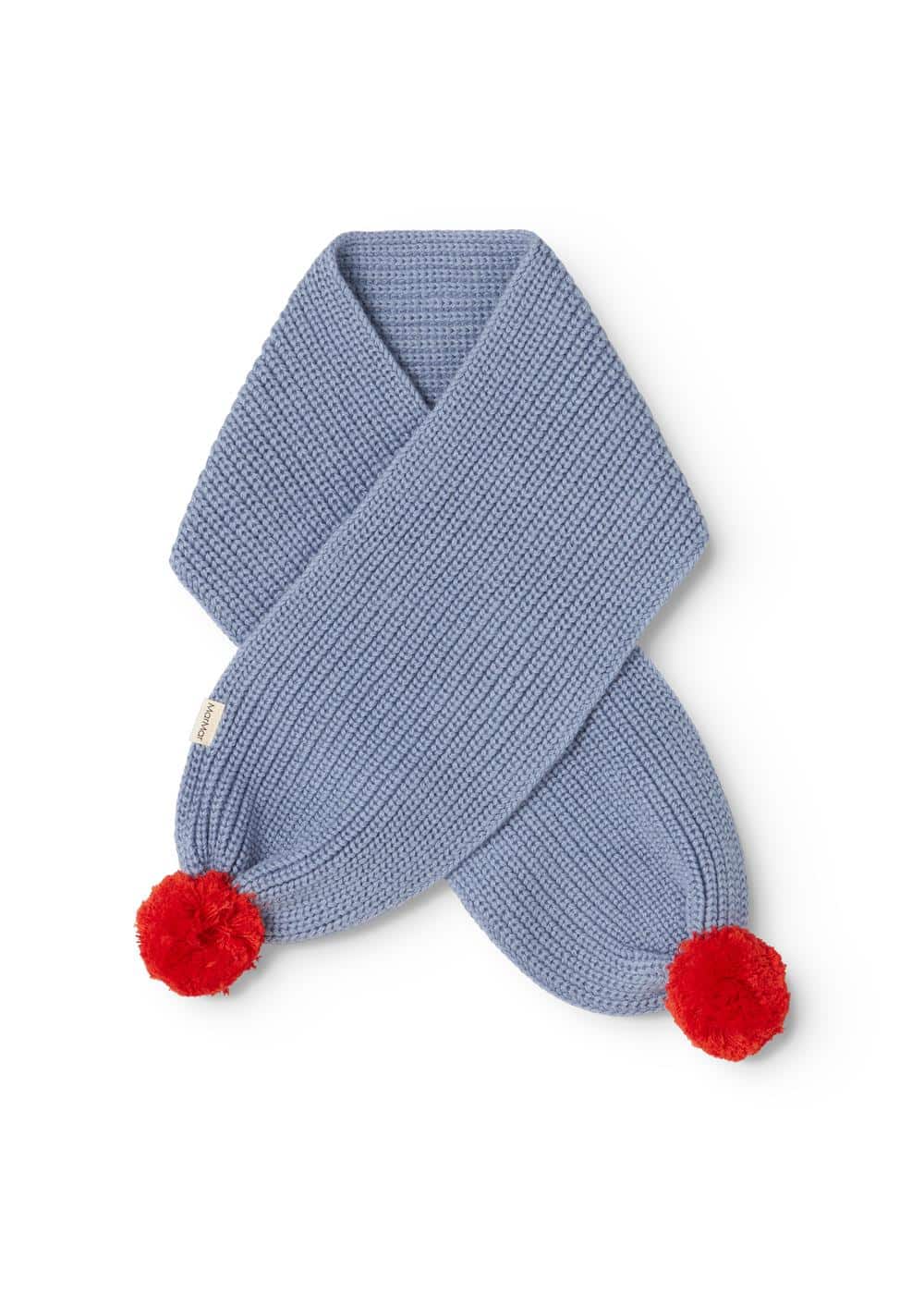 MarMar Ariso Pompom Strickschal Bright Sky