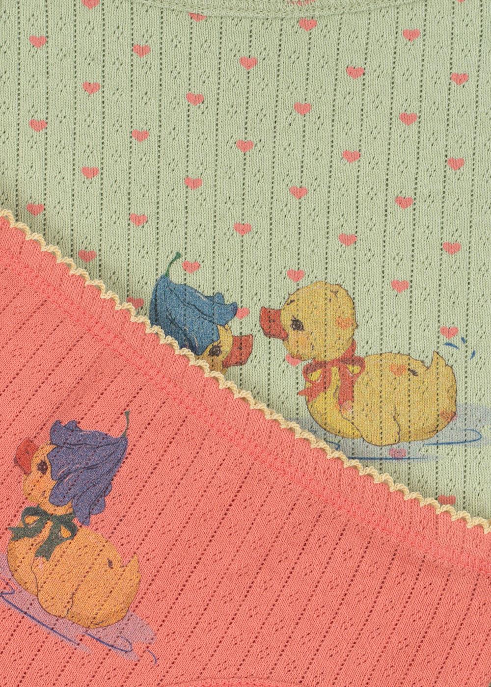 Konges SLØJD Minnie Unterwäsche Set Coeur Lint – Bild 2