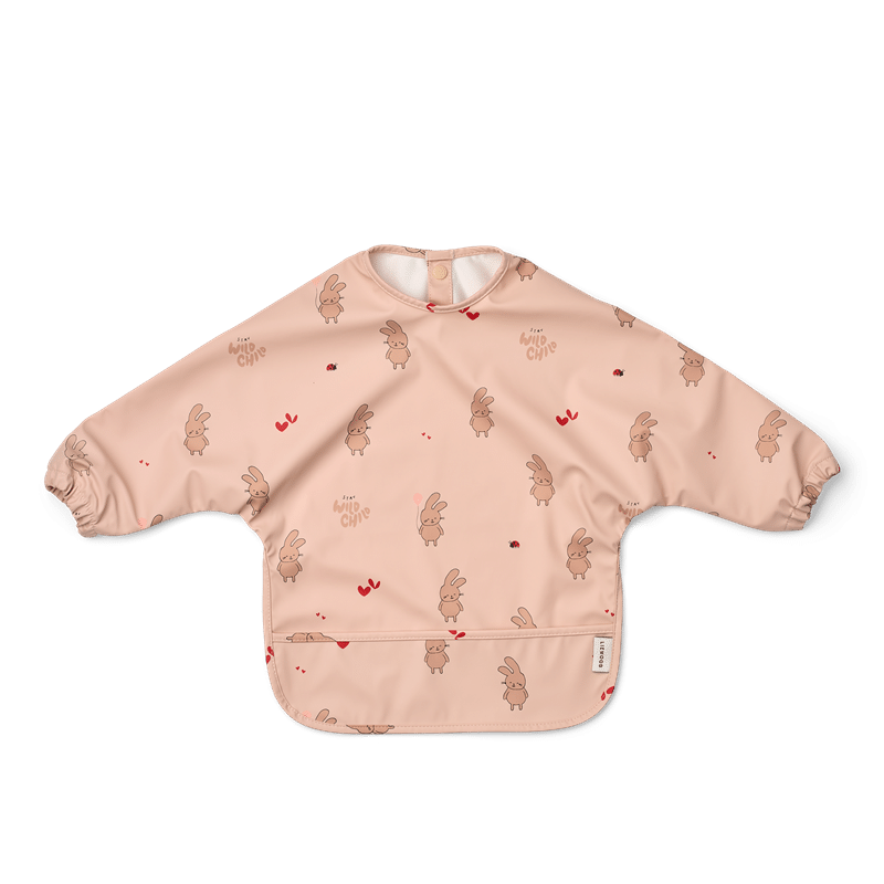 Liewood Langarm Lätzchen Merle Wild child / Rosey