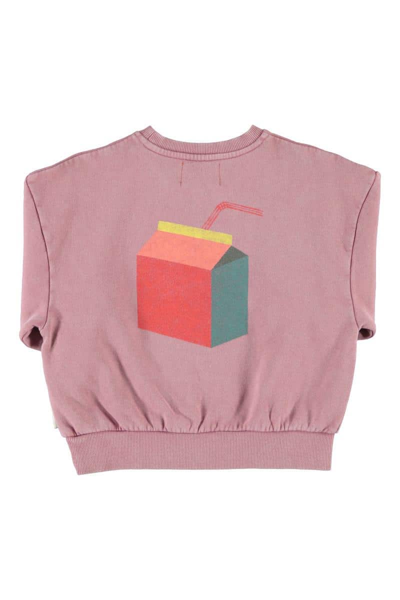 Piupiuchick Oversized Sweatshirt Pink – Bild 2