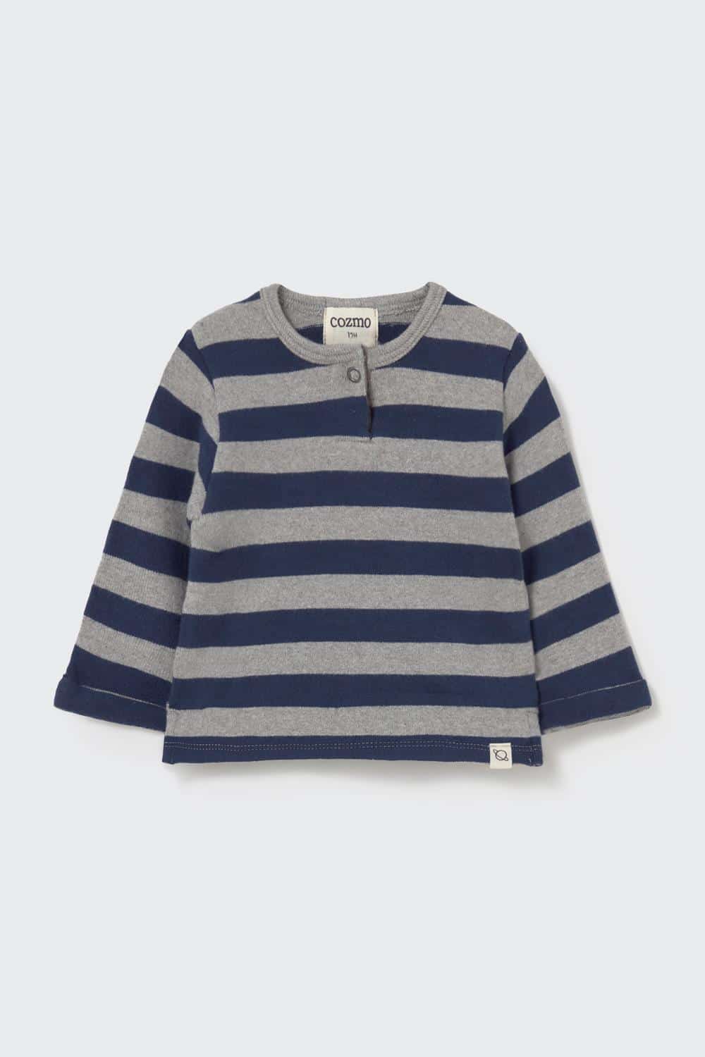 Cozmo Remo Pullover Navy-Grey