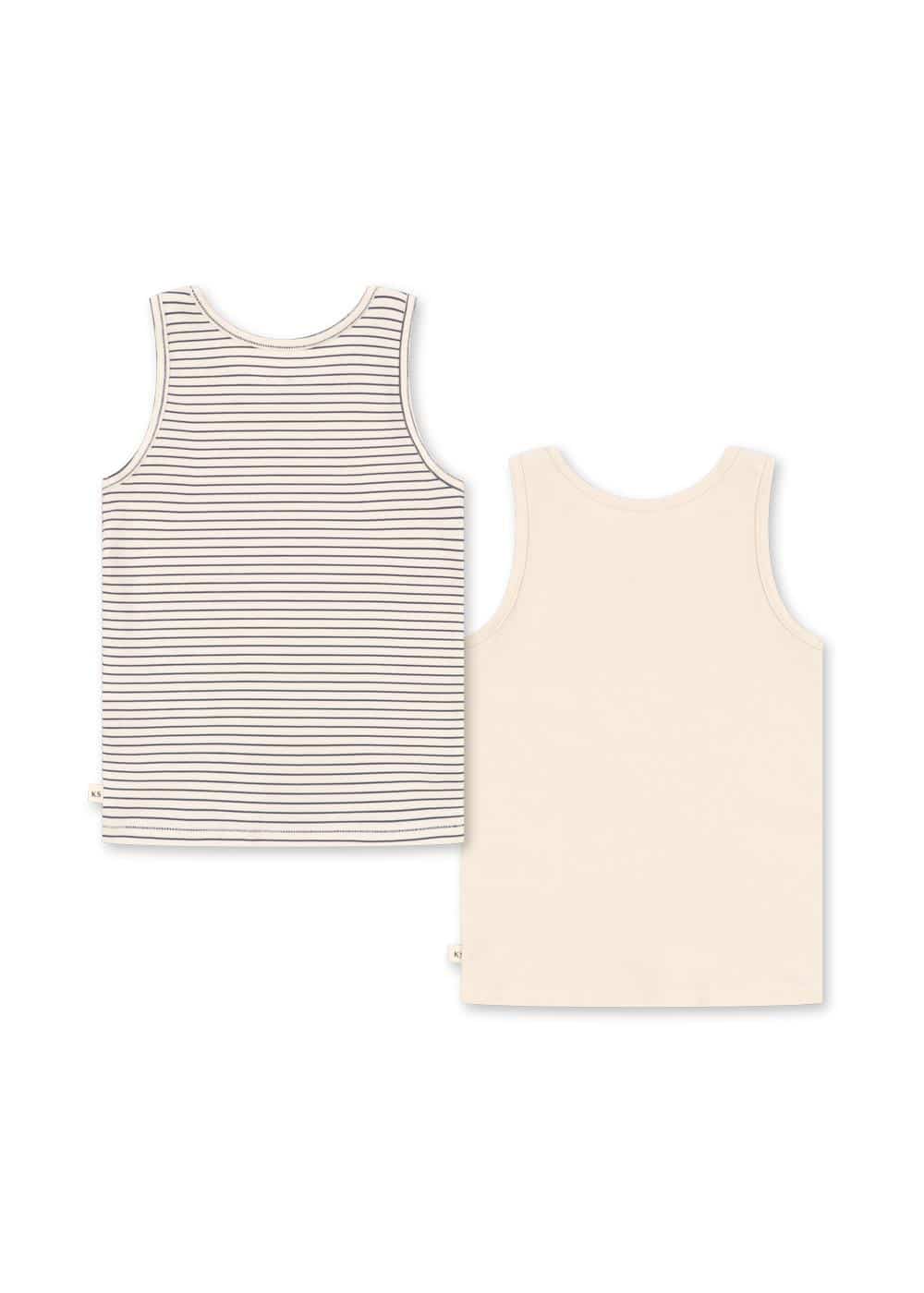 Konges SLØJD 2er Pack Tank Top Blue Stripe – Bild 2