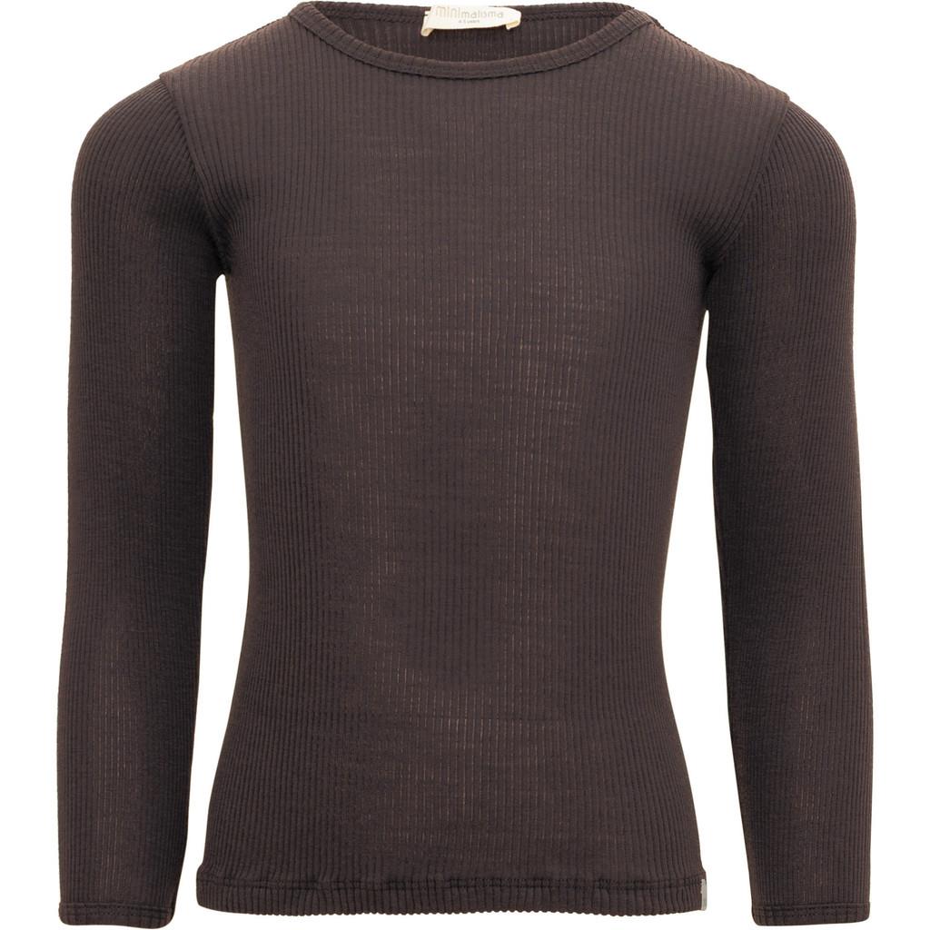 Minimalisma Atlantic Merino Shirt Dark Chocolate