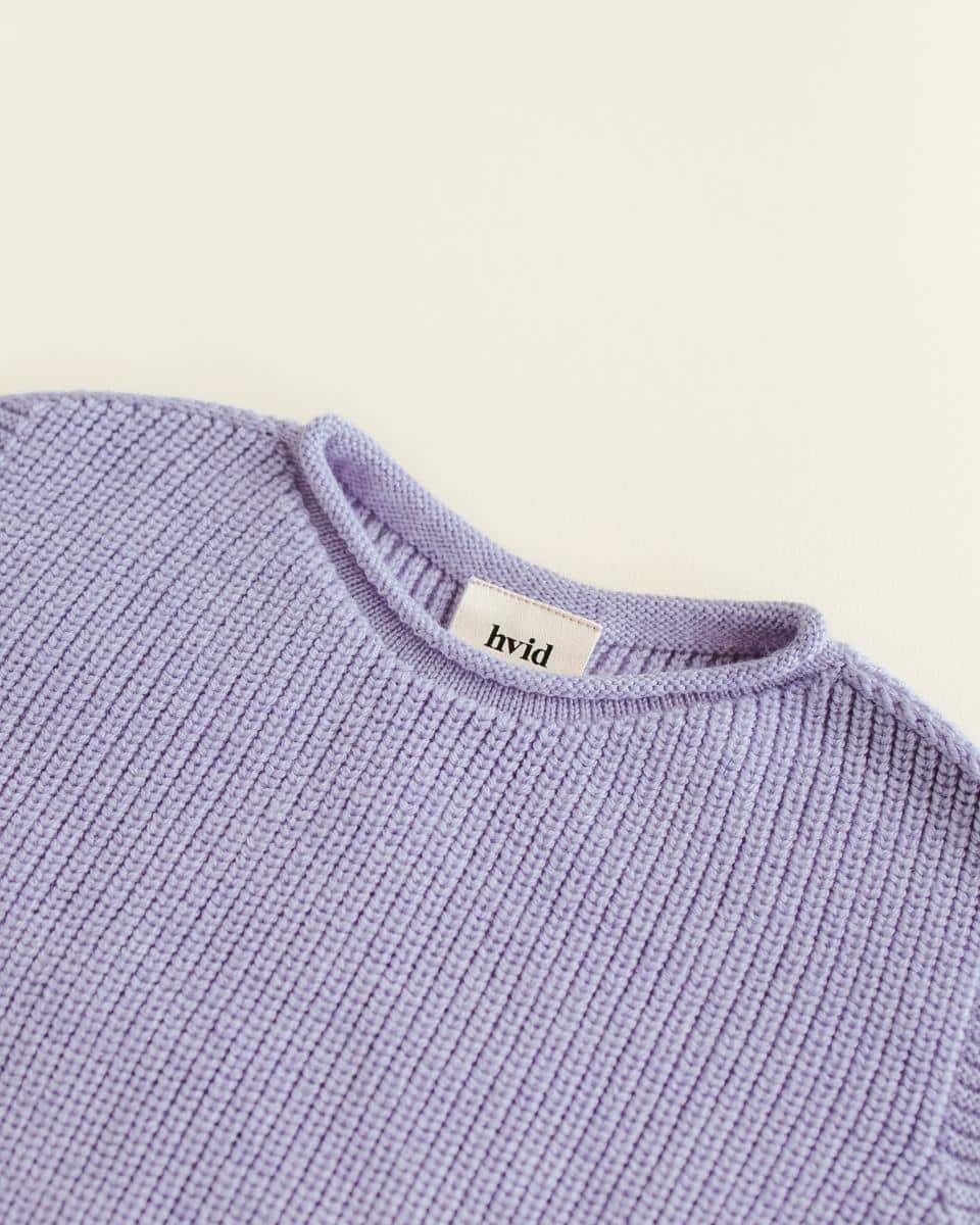 Hvid Baby Harvey Strickweste Lilac