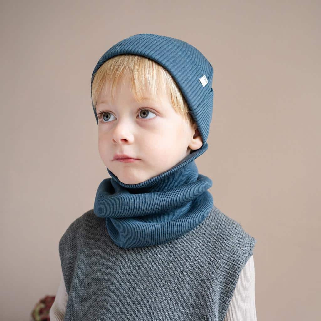 Minimalisma Argir Schlauchschal Surf Blue – Bild 2