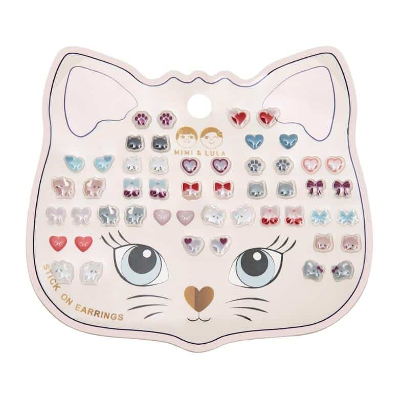 Mimi & Lula Kittybow Klebeohrringe