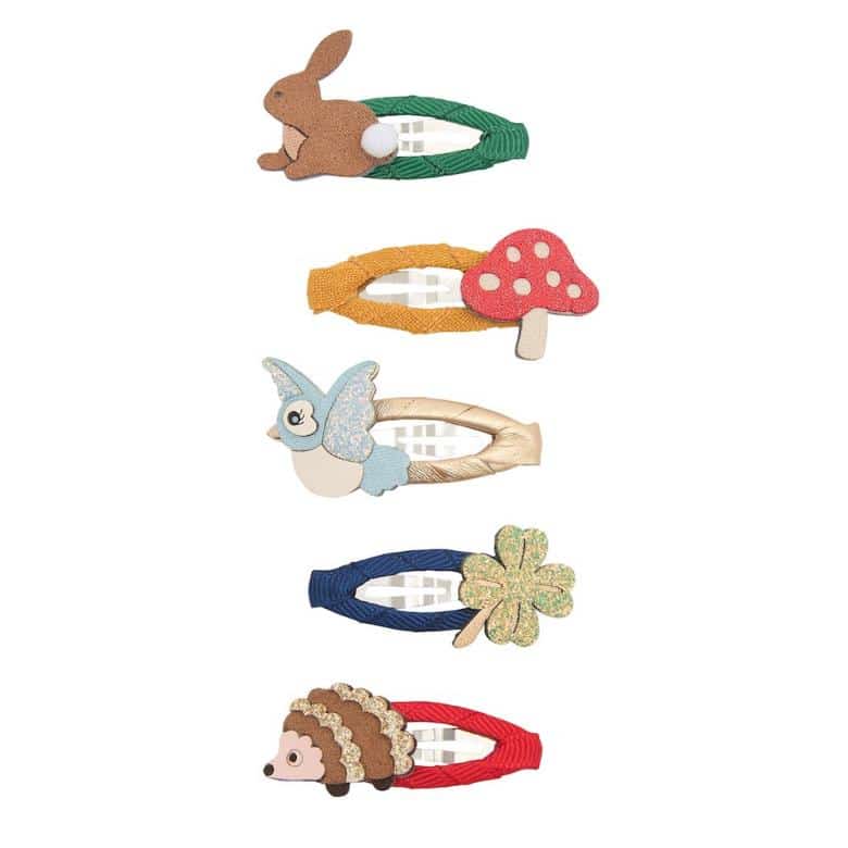 Mimi & Lula Woodland Pals Mini-Haarspangen